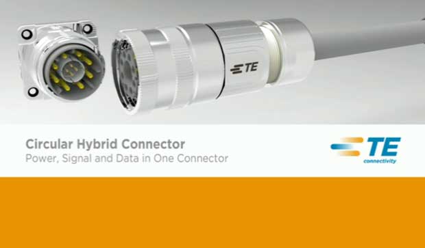 混合型圆形连接器